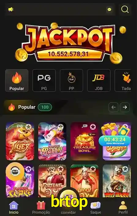Promoções Especiais no brtop App